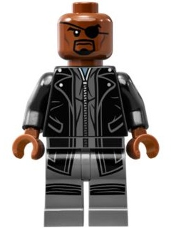 Nick Fury sh185 - Lego Marvel minifigure for sale at best price