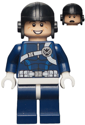 SHIELD Agent sh188 - Lego Marvel minifigure for sale at best price
