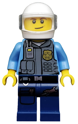 Officier de Police sh203 - Figurine Lego Marvel à vendre pqs cher