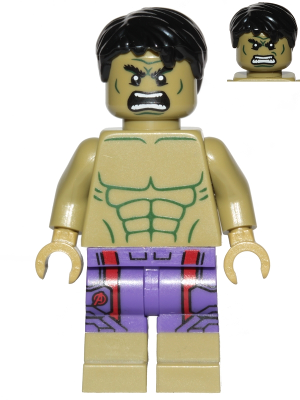 Hulk sh212 - Figurine Lego Marvel à vendre pqs cher