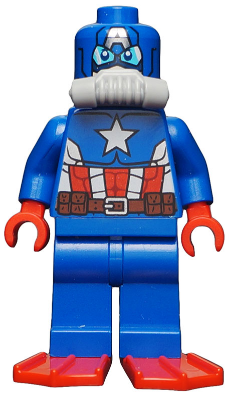 Captain America sh214 - Figurine Lego Marvel à vendre pqs cher