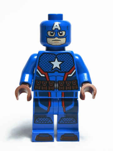 Captain America sh295 - Lego Marvel minifigure for sale at best price
