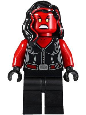 Red She-Hulk sh372 - Lego Marvel minifigure for sale at best price