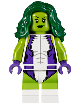 She-Hulk sh373 - Figurine Lego Marvel à vendre pqs cher