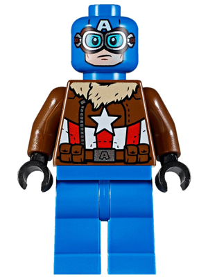 Captain America sh374 - Lego Marvel minifigure for sale at best price