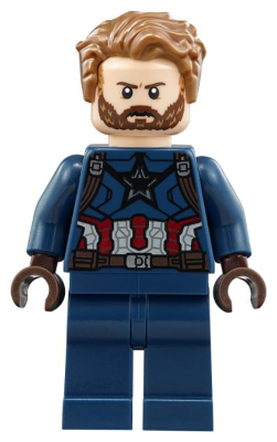 Captain America sh495 - Lego Marvel minifigure for sale at best price