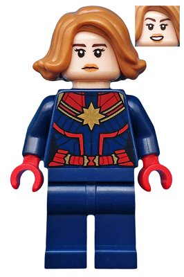Captain Marvel sh555 - Lego Marvel minifigure for sale at best price