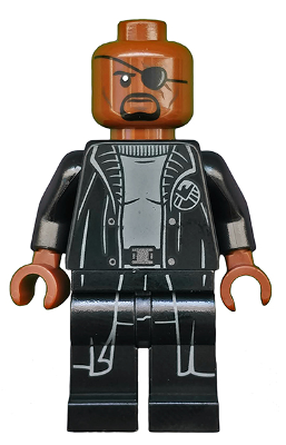 Nick Fury sh585 - Lego Marvel minifigure for sale at best price