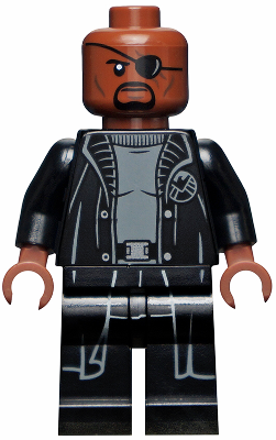 Nick Fury sh585a - Lego Marvel minifigure for sale at best price