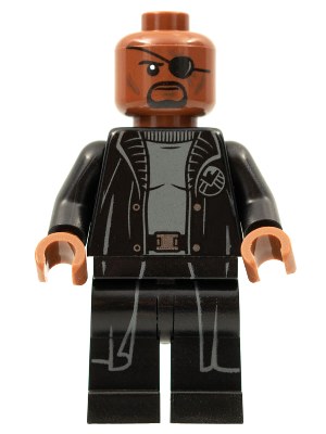 Nick Fury sh585b - Lego Marvel minifigure for sale at best price