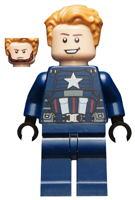 Captain America sh625 - Lego Marvel minifigure for sale at best price