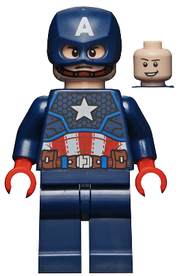 Captain America sh686 - Lego Marvel minifigure for sale at best price