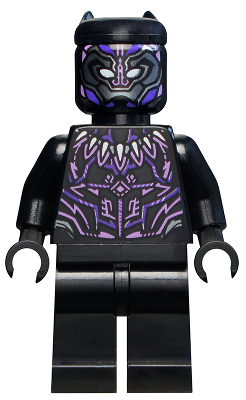 Black Panther sh728 - Lego Marvel minifigure for sale at best price