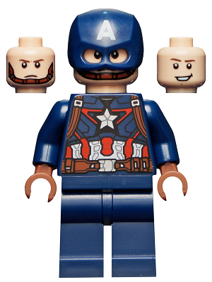 Captain America sh736 - Lego Marvel minifigure for sale at best price