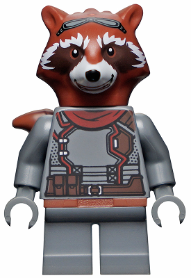 Rocket Raccoon sh742 - Figurine Lego Marvel à vendre pqs cher