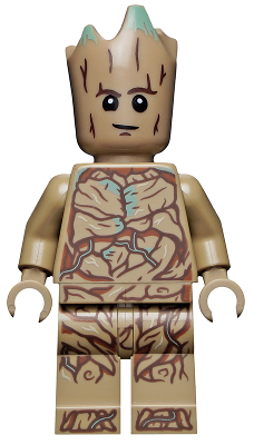 Minifigure LEGO® Marvel - Groot (Les Gardiens de la Galaxie