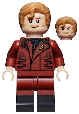 Star-Lord sh744 - Lego Marvel minifigure for sale at best price
