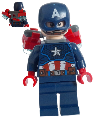 Captain America sh818 - Lego Marvel minifigure for sale at best price