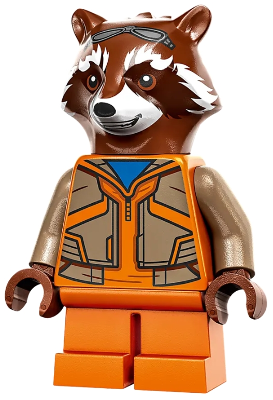 Rocket Raccoon sh858 - Figurine Lego Marvel à vendre pqs cher