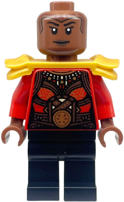 Lego Super Heroes 6868 - Hulk with Black Hair Dark Tan Pants - Minifigure