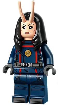 Captain Marvel With Bright Light Yellow Hair Super Heroes: Avengers Genuine  LEGO® Minifigure 