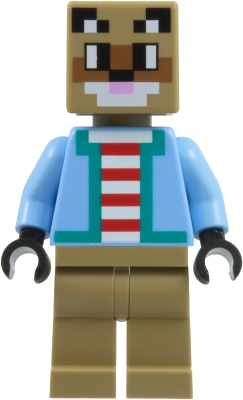 Minifig  LEGO Minecraft min266  Racoon Adventurer