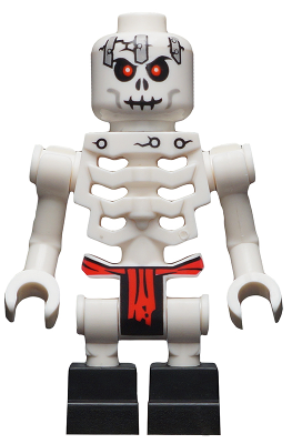 LEGO Figur Frakjaw NJO023 Ninjago Minifigur Skelett Samurai Bösewicht for sale online 