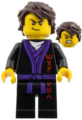 Minifig  Lego Ninjago njo1001  Young Garmadon - Black Master Tunic
