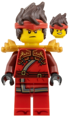 Minifig  Lego Ninjago njo1015  Kai ZX - Legacy Update, Hair