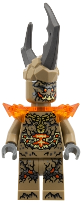 Minifig  Lego Ninjago njo1030  Earth Monster - Horns