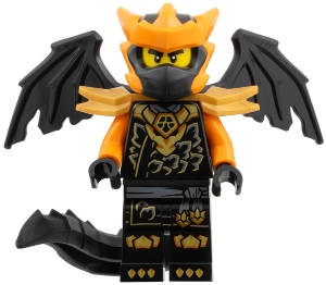 Minifig  Lego Ninjago njo1035  Cole - Dragon Form