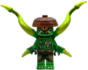 Minifig  Lego Ninjago njo1044  Mutation Monster - Appendages