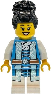 Minifig Lego Ninjago njo1045 Euphrasia - Dark Azure Robes