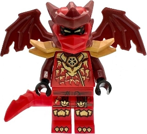 Minifig  Lego Ninjago njo1048  Kai - Dragon Form
