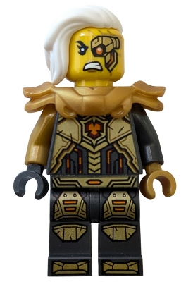 Minifig  LEGO Ninjago njo1076  Empress Beatrix - Gold Chest and Leg Armor