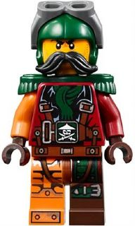 Flintlocke njo197 - Lego Ninjago minifigure for sale at best price