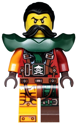 Flintlocke njo239 - Lego Ninjago minifigure for sale at best price