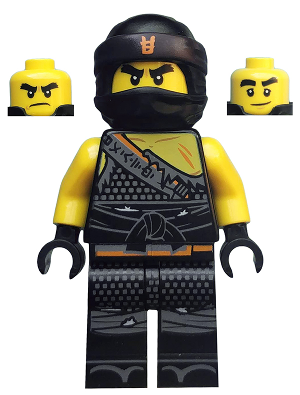 Lego Ninjago - Figurine Cole - njo114 - Complet - Lego