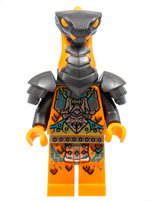 2 x Ninjago LEGO® Gold Ninja Armor Shoulder Pad Scabbard for two Katana Swords 