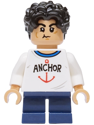Minifig  LEGO One Piece op043  Monkey D. Luffy - Young, Closed Mouth