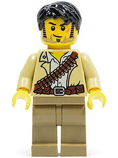 Minifig  Lego Pharaoh's Quest pha009 Jake Raines