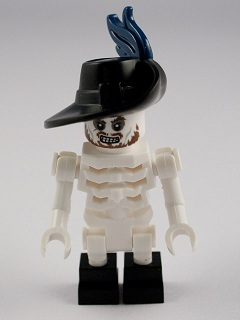 Lego Pirates des Caraïbes poc003 Skeleton Barbossa