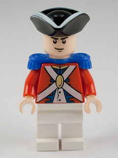 Lego Pirates des Caraïbes poc019 King George's Soldier