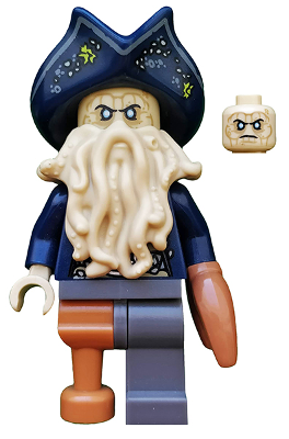 Lego Pirates des Caraïbes poc031 Davy Jones
