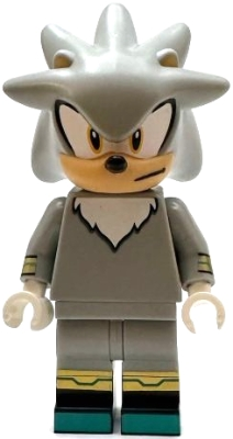 Minifig LEGO Sonic le hérisson son032 Silver the Hedgehog