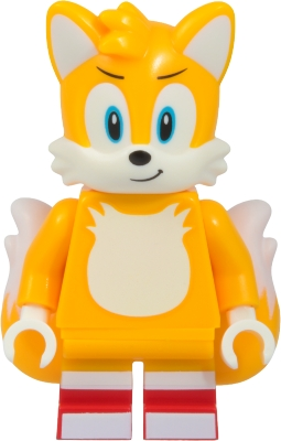 Minifig  LEGO Sonic le hérisson son034  Tails (Miles Prower) - Grin