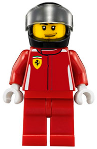 Pilote LaFerrari sc001 - Figurine Lego Speed Champions à vendre pqs cher