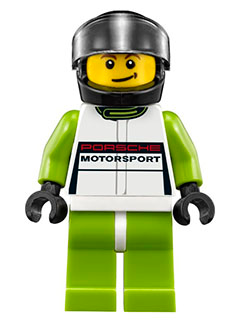 Porsche 918 Spyder Driver sc002 - Lego Speed champions minifigure for sale at best price