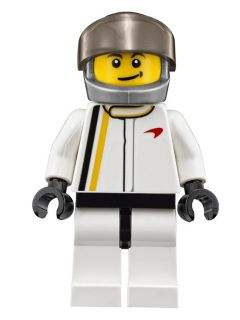 Pilote McLaren P1 sc003 - Figurine Lego Speed Champions à vendre pqs cher