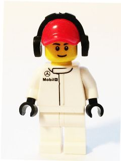 McLaren Mercedes Pit Crew Member sc005 - Lego Speed champions minifigure for sale at best price